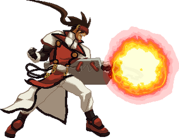Sol Badguy Guilty Gear Mid 1 Basketball Shoes - AnimeBape