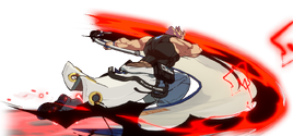 ...into the slash