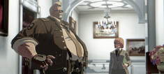 GGST Goldlewis and Erica in White House