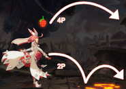 Pineberry's throw angles in Guilty Gear Xrd -Sign-