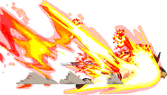 Guilty Gear X and XX series, initial slide rush