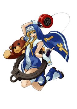 Guilty Gear - Bridget concept art in 2023