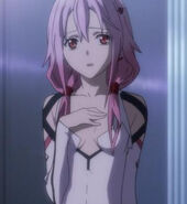 Inori in her white outfit