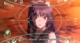 "Why should I protect someone like you?"