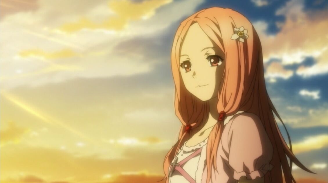 Inori Yuzuriha Mana Ouma Anime Guilty Crown O