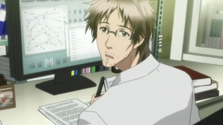 Kurosu Ouma during his research.