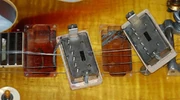 PAF pickups as seen in a 1959 Les Paul. (Image courtesy of Geartalk