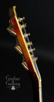 A 1972 Les Paul Custom's headstock angle