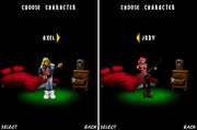 GH3M Backstage Pass - Character select screen