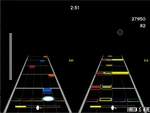 FoFiX v3.1's gameplay (MegaLight Rock Band theme)