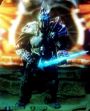 The Lich King, Arthas Menethil, as he appears in Guitar Hero: Warriors of Rock