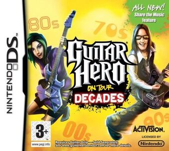 guitar hero ds game