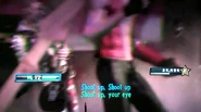 Star power notes used in karaoke style in Guitar Hero 5.