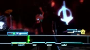 Spoken notes in Guitar Hero: Warriors of Rock.