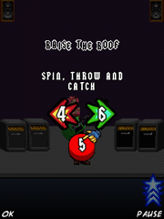 GH3 Backstage Pass - Raise the Roof's help screen