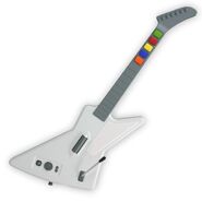 Guitar Hero X-Plorer Controller (wired guitar controller based on Gibson Explorer, for Guitar Hero II for Xbox 360, Guitar Hero III for Xbox 360 and PC)