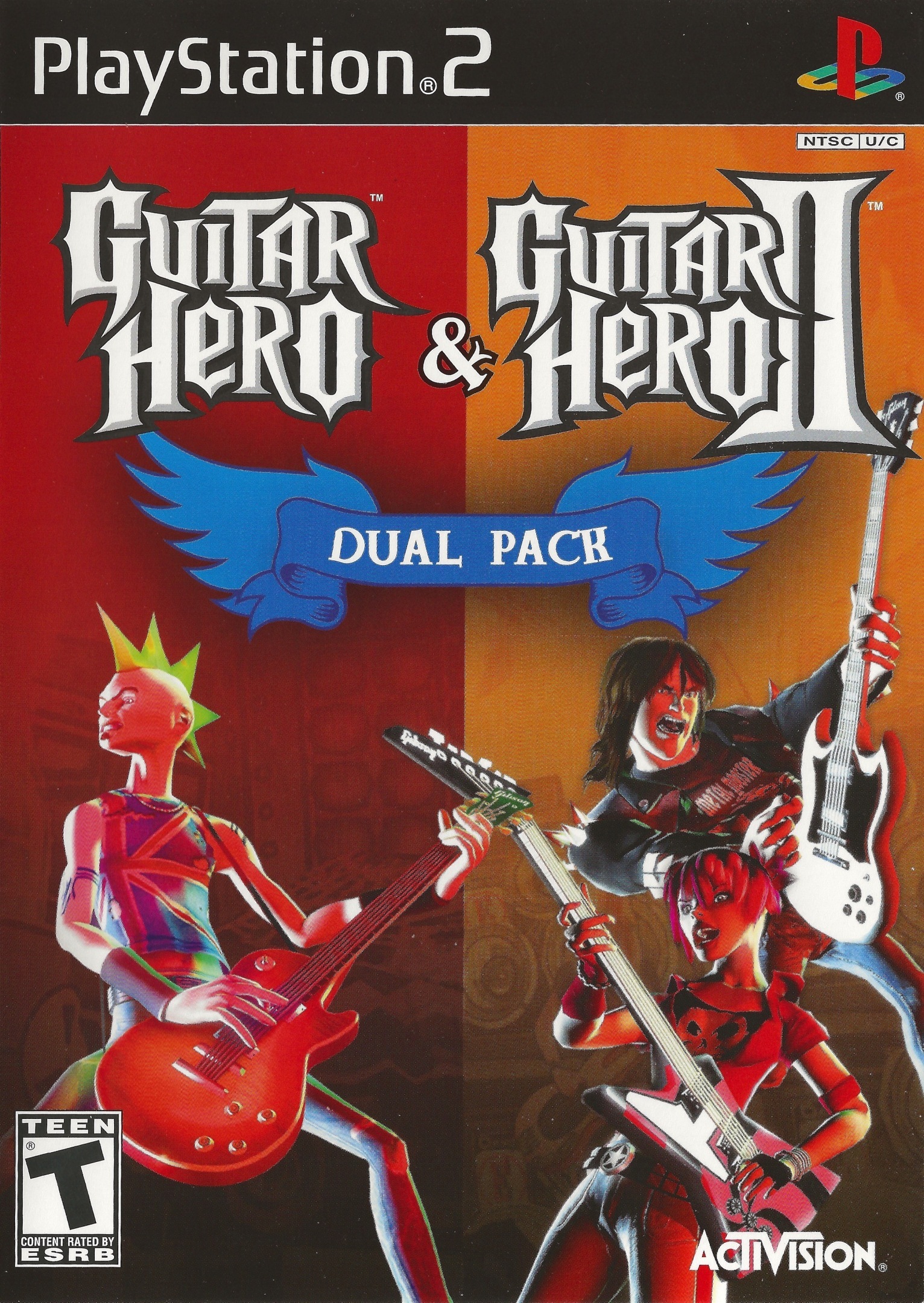  Guitar Hero II: Game & Guitar Controller Bundle : Artist Not  Provided: Video Games