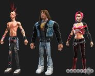 Judy, Johnny, and Axel's models in GH3