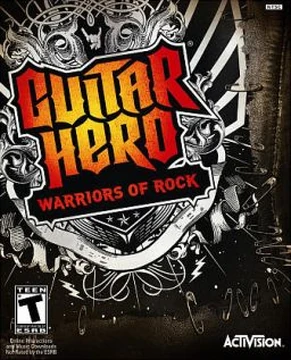 Guitare Sans Fil Guitar Hero Warriors Of Rock Pour Xbox 360 Avec Plusieurs Jeux