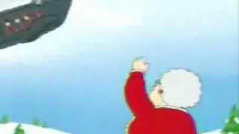 Family Guy Kiss SALVA A Santa