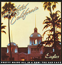 Official Vintage EAGLES Hotels Art Californias Band Music Legend