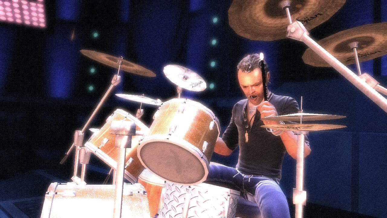 guitar hero metallica drum set