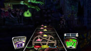 Graphics of HOPO notes in Guitar Hero, Guitar Hero II (shown here), and Guitar Hero Encore: Rocks the 80s.