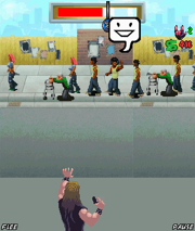 Leafleting minigame.