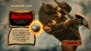 Lars Ümlaüt's Warrior form in Guitar Hero: Warriors of Rock