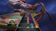 Slider notes in Guitar Hero World Tour.