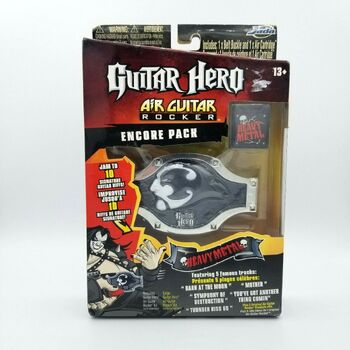 Guitar Hero Air Guitar Rocker Heavy Metal Encore Pack