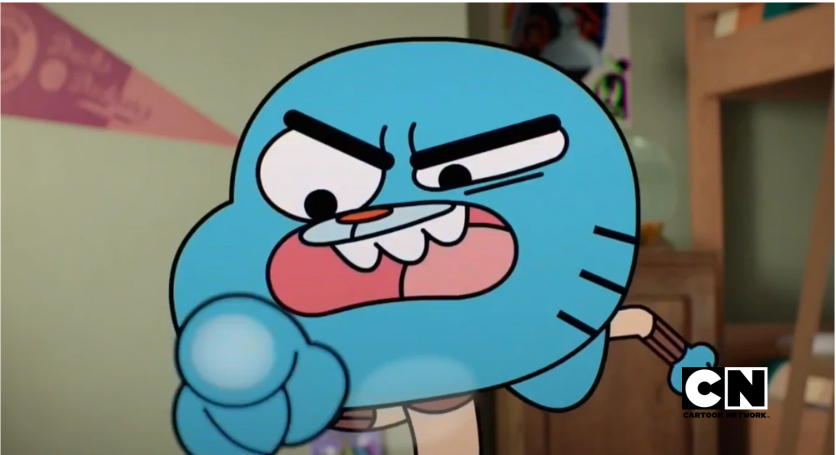 Fourth wall, The Amazing World of Gumball Wiki