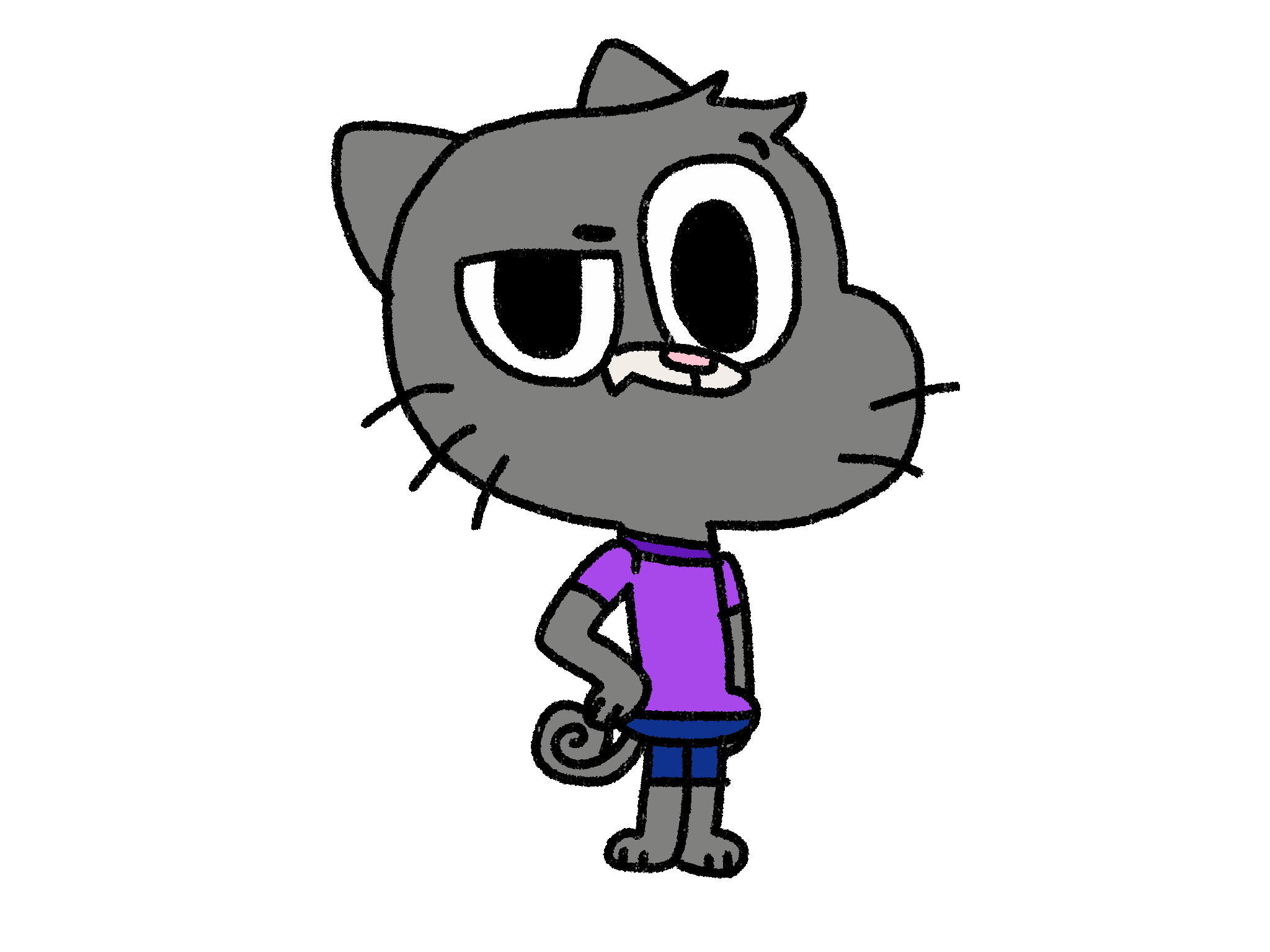 Dark Gumball - Imágenes De Dark Gumball, png, transparent png