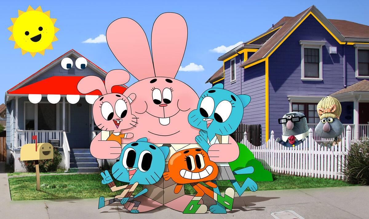 amazing world of gumball house, /r/okbuddyretard