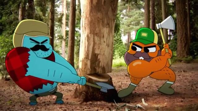 The Amazing World of Gumball - The Mustache - Because We're Men