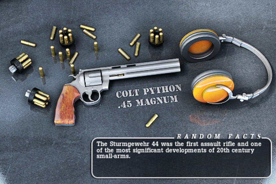 Mini Arma Colt Python 357 Magnum - Miniature Gun 