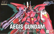 HG 1/144 GAT-X303 Aegis Gundam (2002): box art