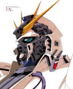 Nu Gundam Head Illust 1