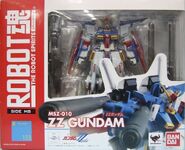 Robot Damashii MSZ-010 ZZ Gundam (2013): package front view