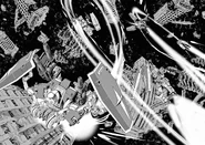 Moving through a debris zone