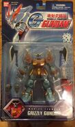 Mobile Suit in Action (MSiA / MIA) "Grizzly Gundam" (North American release; 2002): package front view.