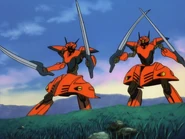 A pair of Muttowoooos wielding Heat Natas (Two Aboard the Soleil)