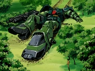 Bernard Wiseman's crashed unit