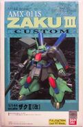 1/144 Full-Cast resin model "AMX-011S Zaku III Custom": box art