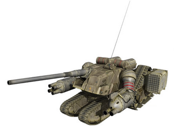 Front (Assault Gun Mode)