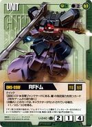 RF Dom as featured in Gundam War card game