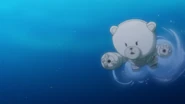 Moving forward underwater