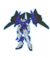 HGAC Gundam Griepe (P-Bandai exclusive; 2025): MS Mode, front lineart