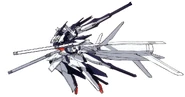 Gundam TR-6 [Haze'n-thley II-Rah] Cruiser Form w/ Gaplant Booster