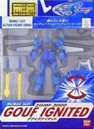 Mobile Suit in Action (MSiA / MIA) "ZGMF-2000 GOUF Ignited" (2006): package front view